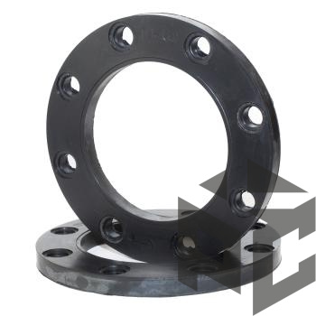 Фланец с полимерным покрытием Ду 200 (ПЭ 200) Ру 10 (2 мм) Техкомплект от производителя "Рускон"