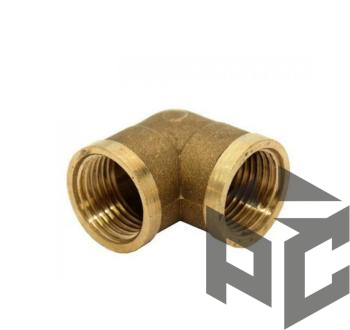 Уголок латунь ВР/ВР Ду 40 (1 1/2") от производителя "Рускон"