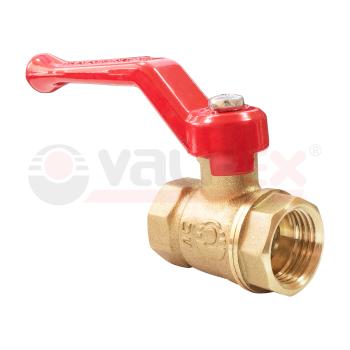 Кран шаровый латунныйVALFEX OPTIMA 11б27п1 вода ВР/ВР Ду 20 (3/4") Ру 25 рычаг 