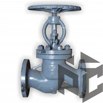 Клапан (вентиль) запорный стальной 15с65нж Ду 40 Ру 16 от производителя "Рускон"