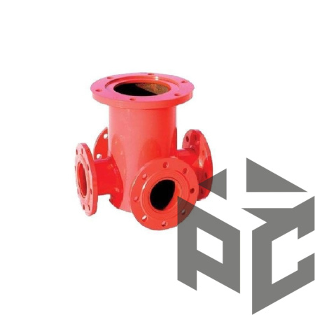 Подставка пожарная стальная ППКФ 300х200 Ру 10 Техкомплект (усиленная) от производителя "Рускон"