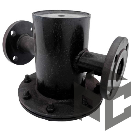 Грязевик вертикальный фланцевый Ду 40 Ру 16 Техкомплект от производителя "Рускон"