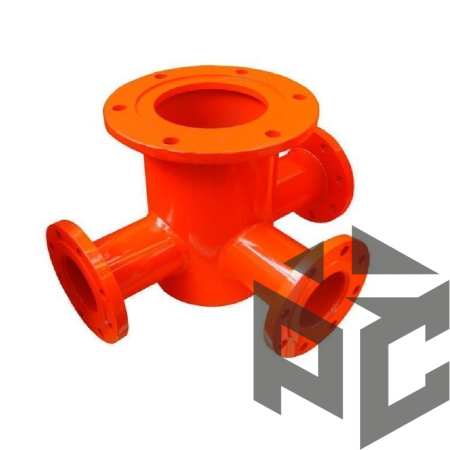 Подставка пожарная стальная ППТФ 200х80 Ру 16 Техкомплект от производителя "Рускон"