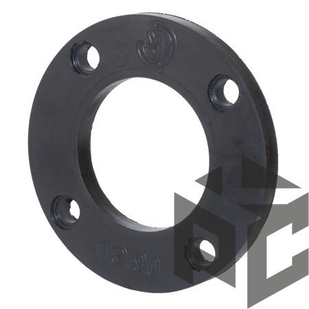 Фланец с полимерным покрытием Ду 80 (ПЭ 90) Ру 10-16 (5 мм) Техкомплект от производителя "Рускон"